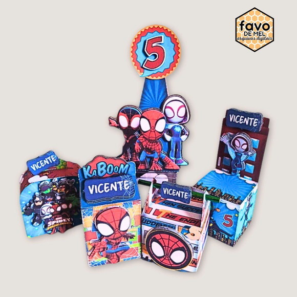 Arquivo de Corte Spidey e Seus Amigos Studio
