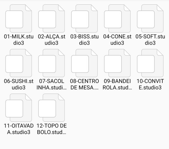 Arquivo de Corte Studio pdf Dxf Png - Festa Pix