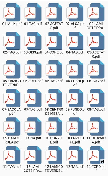 Arquivo de Corte Studio pdf Dxf Png - Festa Pix