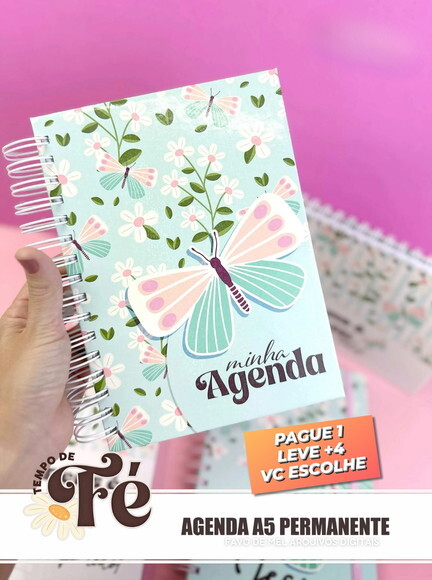 Arquivo Digital Agenda Permanente A5 Cristã pdf Tempo de Fé