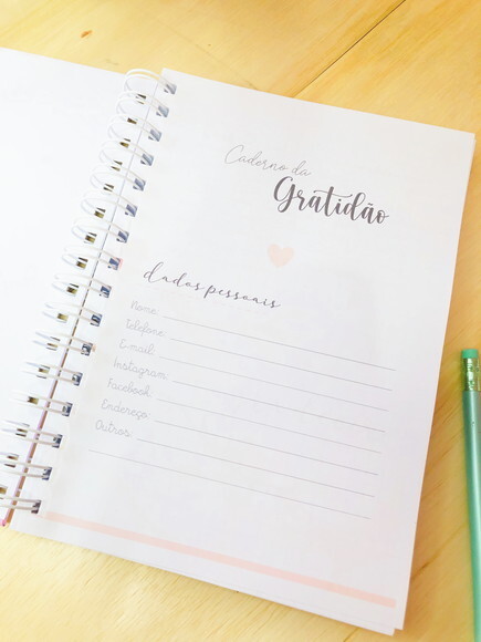 Arquivo Digital Caderno da Gratidão pdf (pague 1 Leve 5)