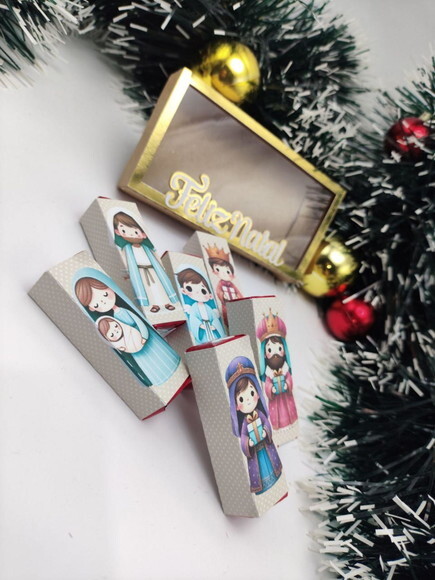 Arquivo Digital Caixa de Bis Natal Cristão - pdf e Studio