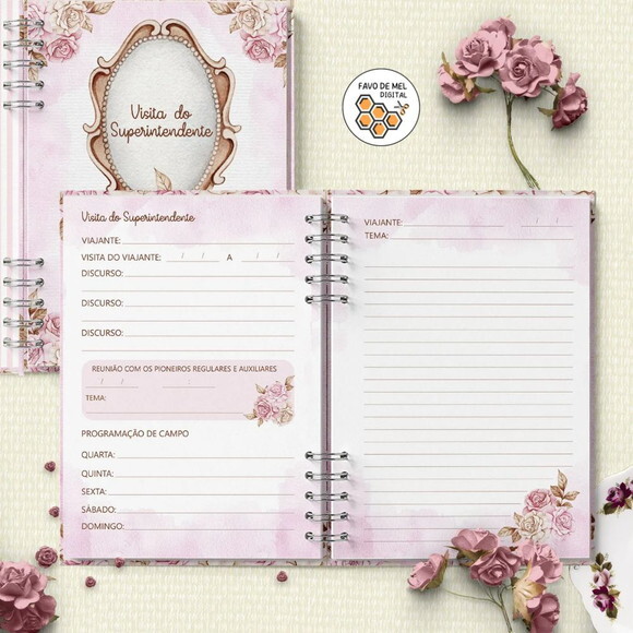 Arquivo Digital Caderno Reuniões Feminino Testemunhas Jeová