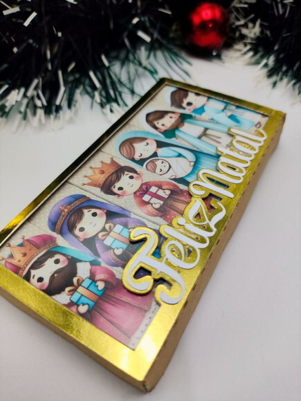 Arquivo Digital Caixa de Bis Natal Cristão - pdf e Studio