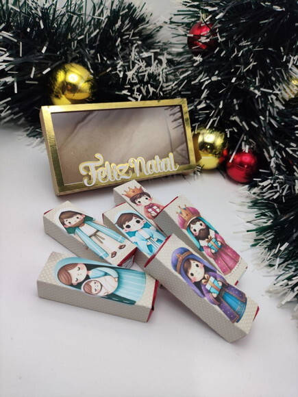 Arquivo Digital Caixa de Bis Natal Cristão - pdf e Studio