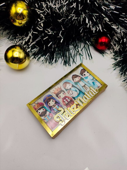 Arquivo Digital Caixa de Bis Natal Cristão - pdf e Studio