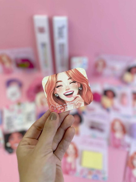 Arquivo Digital Card Brinco Dia da Mulher 2026 pdf Dxf