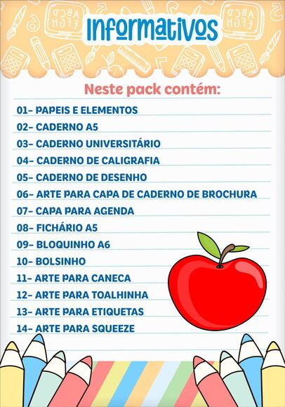 Arquivo Digital Combo Escolar Stitch Menino Png pdf Studio
