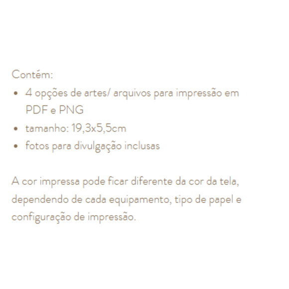 Arquivo Digital Marca Página Dia das Mães 2026 pdf Png