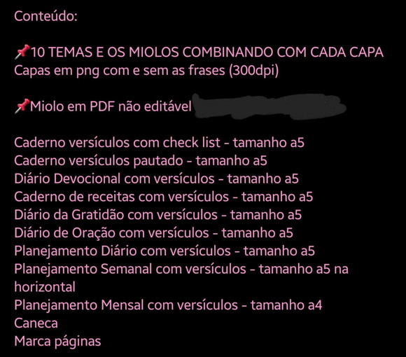 Arquivo Digital Mimos Cristãos Dia das Mães 2025 Png pdf