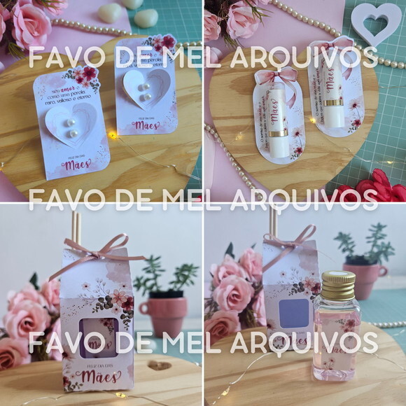 Arquivo Digital Mimos Dia das Mães 2025 Png pdf Svg