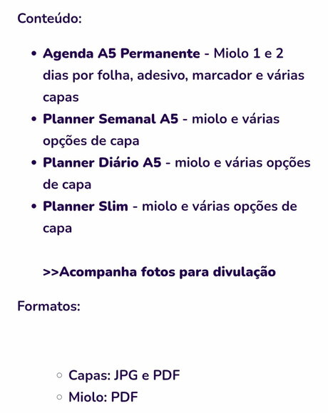 Arquivo Digital Tempo de Fé Encadernação 02 Agenda Planner