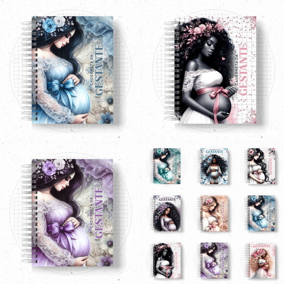 Combo Digital Encadernação Gestante - Capas e Miolo pdf