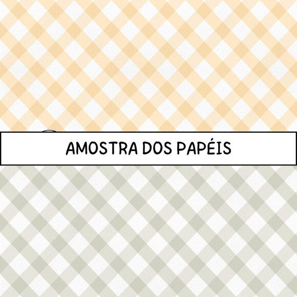 Combo Papéis Digitais Básicos Aquarela - 138 Papéis/11 Kits