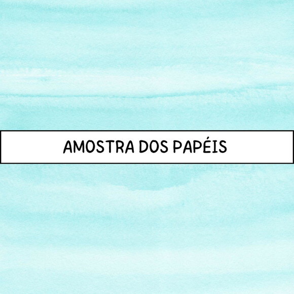 Kit 12 Papéis Digitais Aquarela - Tons Pastel Candy Color