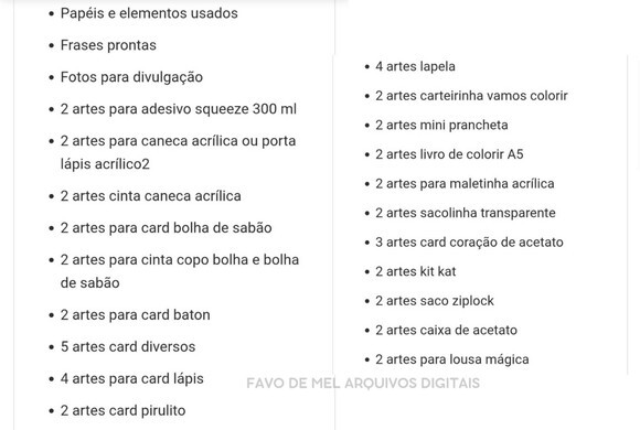 Kit Digital Coleção Mimos Dia das Crianças 2025