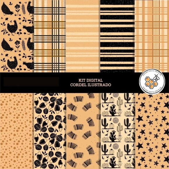 Kit Digital Cordel Ilustrado
