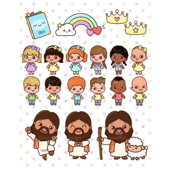 Kit Digital Dia das Crianças 2022 - Crianças de Jesus