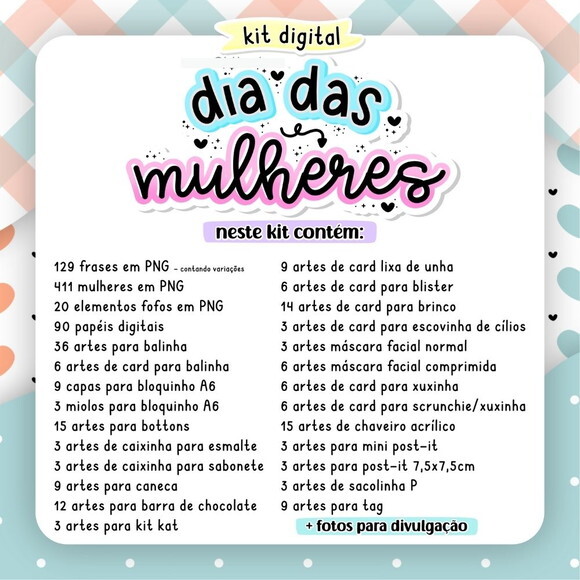 Kit Digital Dia das Mulheres 2023 - 01