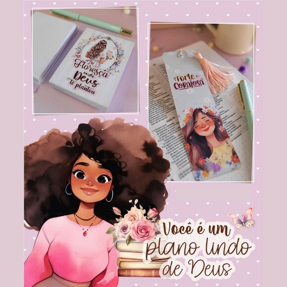 Kit Digital Dia das Mulheres 2024 - Elementos e Mimos