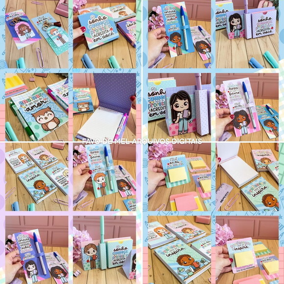 Kit Digital Dia dos Professores 2024 Cliparts e Mimos