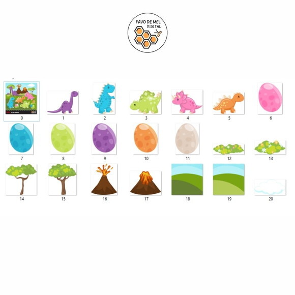 Kit Digital Dinossauros - Dinos