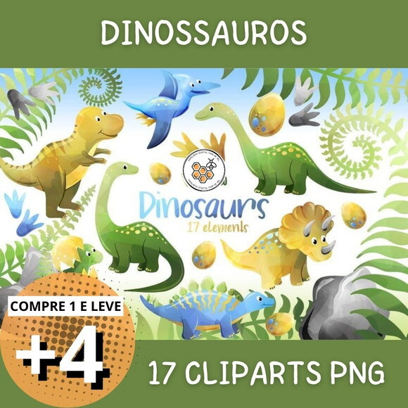 Kit Digital Dinossauros - Dinosaurs