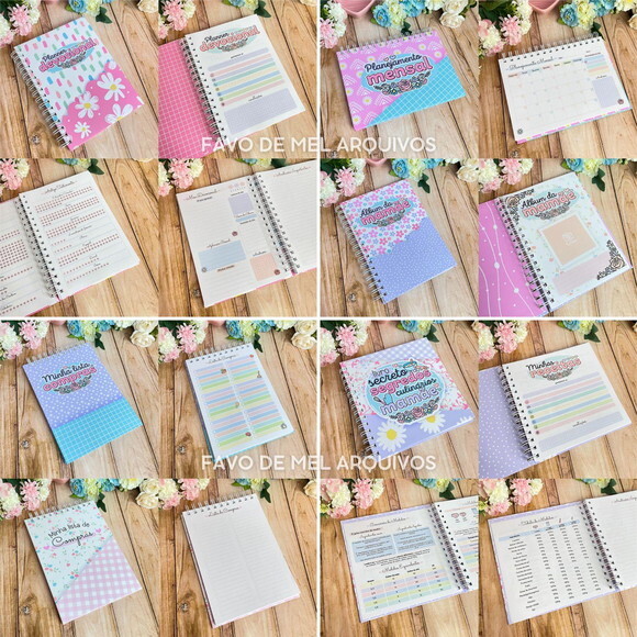 Kit Digital Encadernação Dia das Mães 2023 pdf Png