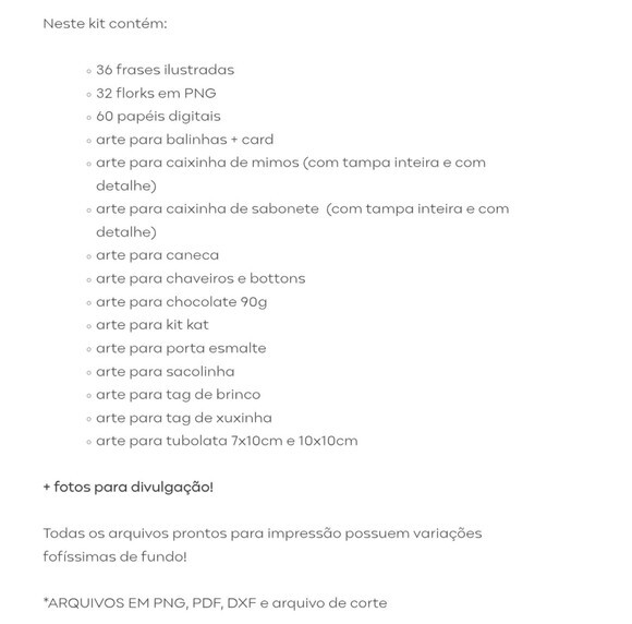 Kit Digital Flork Mães - Elementos Papéis e Mimos