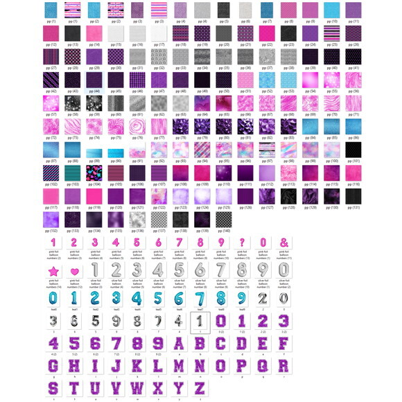 Kit Digital Kysha e Mine Scrapbook - Mega Pack com Papeis