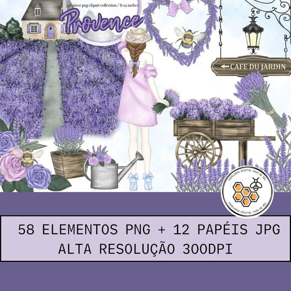 Kit Digital Lavanda Provence