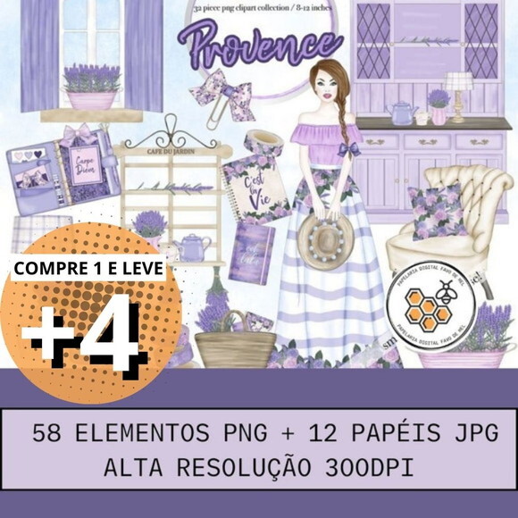 Kit Digital Lavanda Provence