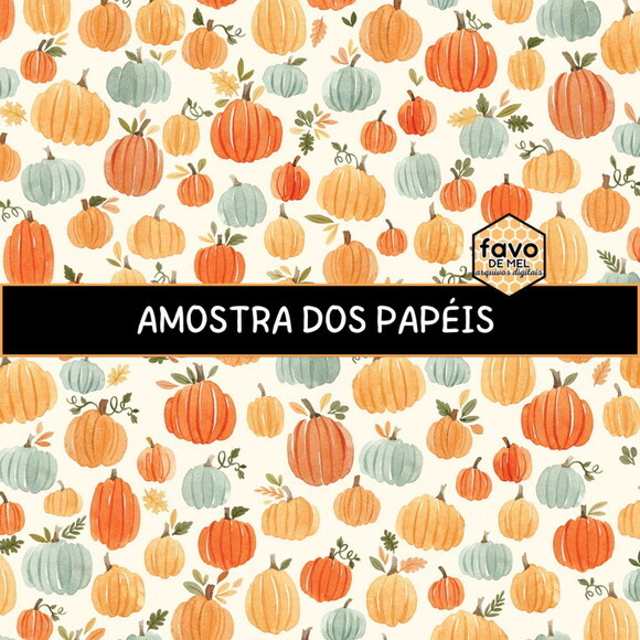 Kit Digital Leitura Aquarela | Planner Amo Ler Outono