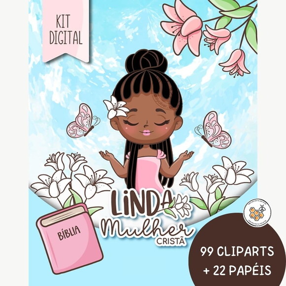 Kit Digital Linda Mulher Cristã