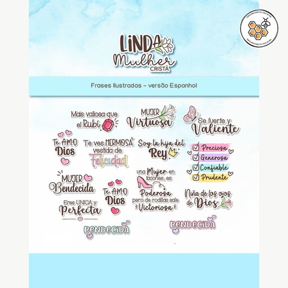 Kit Digital Linda Mulher Cristã