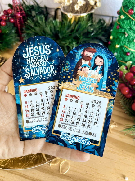 Kit Digital Natal Cristão - Menino Jesus | Artes e Mimos