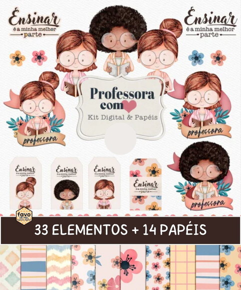 Kit Digital Professora Aquarela 01