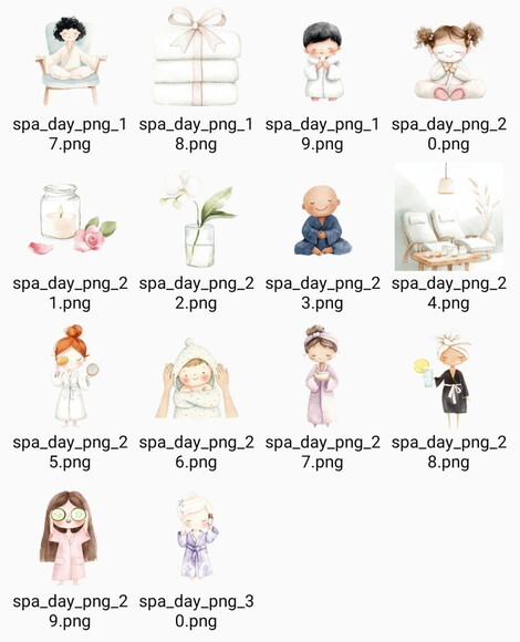 Kit Digital Spa Aquarela 01
