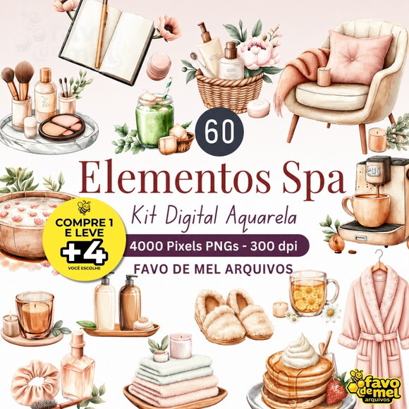 Kit Digital Spa Aquarela 05