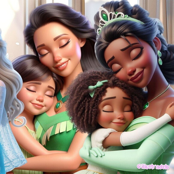 Kit Digital Super Pack Mães Princesas 3d