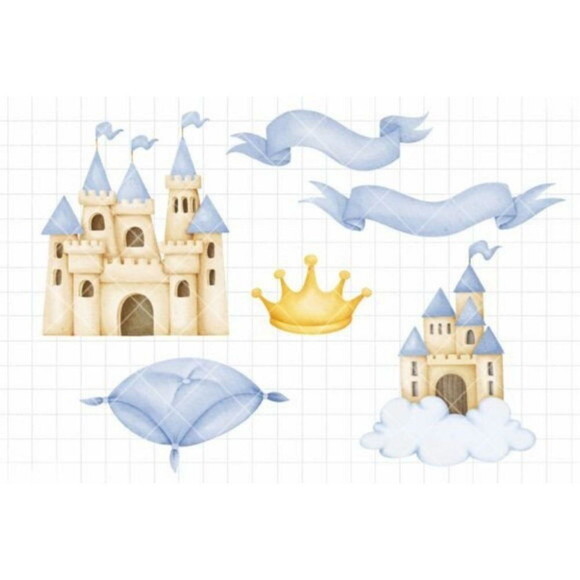 Kit Digital Ursinho Chá Revelação - Príncipe e Princesa