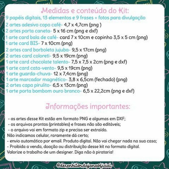Kit Digital Volta às Aulas 2025 - Lembrancinhas Png Dxf