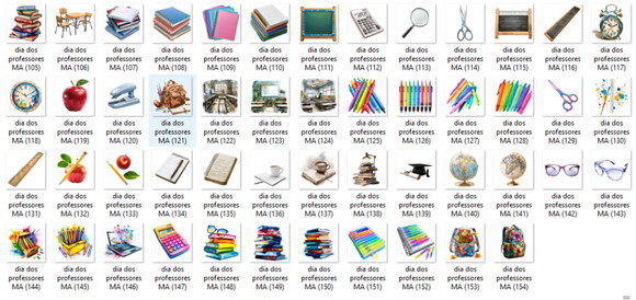 Mega Pack Dia dos Professores Aquarela (ma)