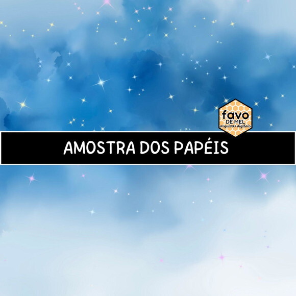 Papel Digital Aquarela Glitter | Fundo Aquarelado