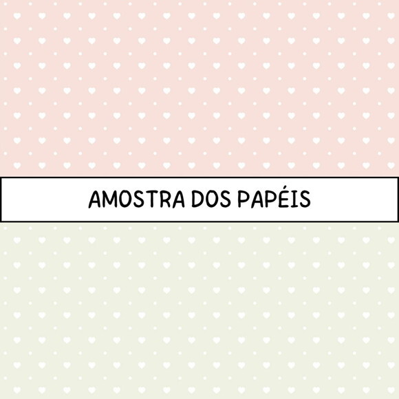 Papel Digital Baby N. 1 - Cores Pastel - Candy Color Bebê