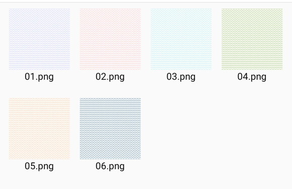 Papel Digital Chevron Candy Color