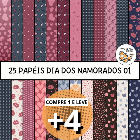 Papel Digital Dia dos Namorados 01