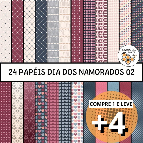Papel Digital Dia dos Namorados 02