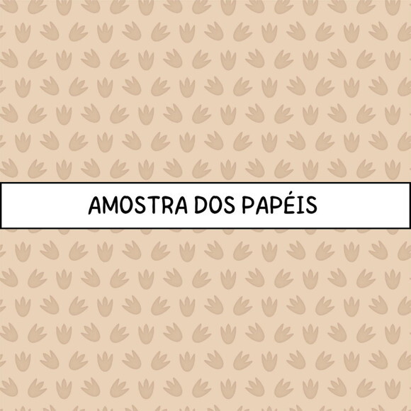 Papel Digital Dinossauro Cute Menino - Dino Love