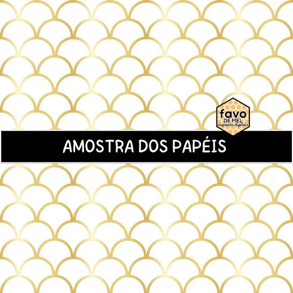 Papel Digital Dourado Jpg Gold